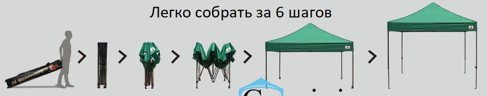 шатер для дачи с